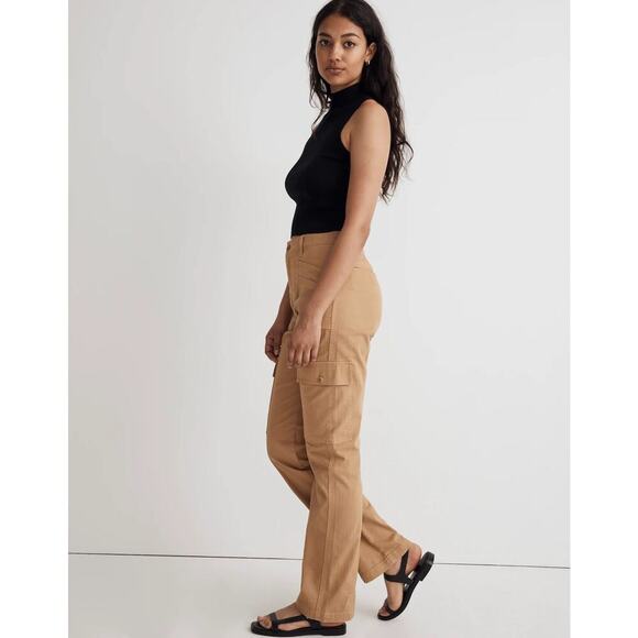 Madewell the curvy garment dyed 90s straight cargo pant size 29 women’s relaxed - Picture 12 of 13